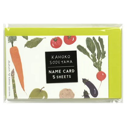 Greeting Life Kahoko Sodeyama Name Card Set Series SD31-34