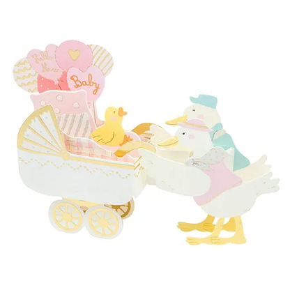 Greeting Life Baby Toy Pop-Up Card Duck YD-32