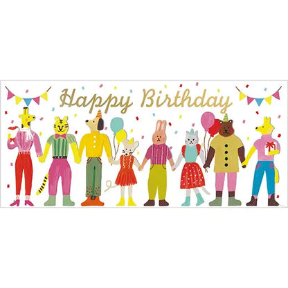 Greeting Life Birthday Friendly Mini Card Animal