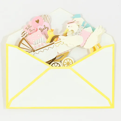 Greeting Life Baby Toy Pop-Up Card Duck YD-32