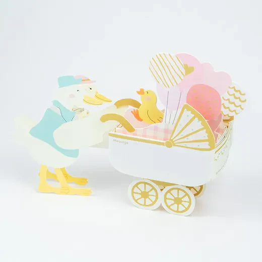 Greeting Life Baby Toy Pop-Up Card Duck YD-32