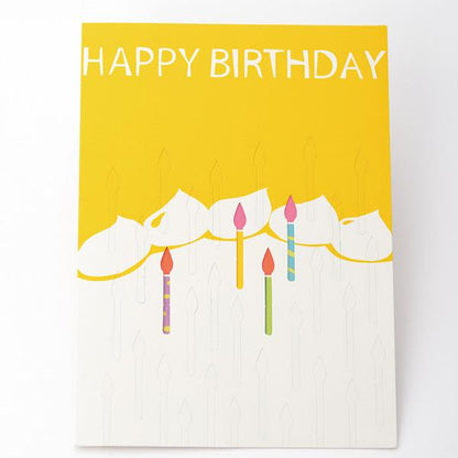 japanwave Tegami Paper Mechanics Greeting Card Happy Birthday