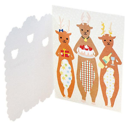 Tegami Paper Mechanics Greeting Card Merry Christmas