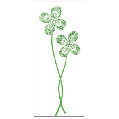 Greeting Life Mini Maniere Card Clover mp-227