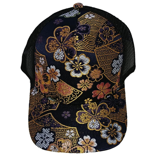 Kinran Mesh Cap Fan Flower