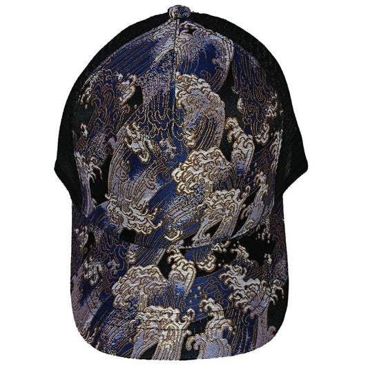 Kinran Mesh Cap Wave Blue