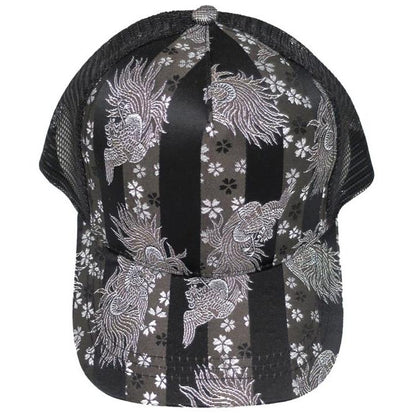 Kinran Mesh Cap Phoenix Silver
