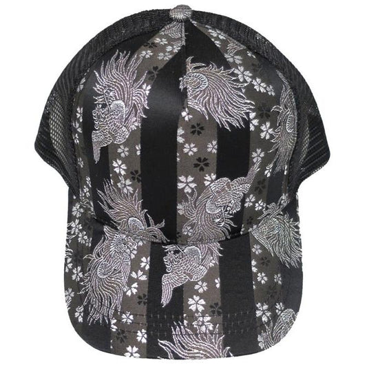 Kinran Mesh Cap Phoenix Silver