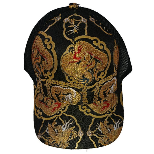 Kinran Mesh Cap Dragon and Phoenix