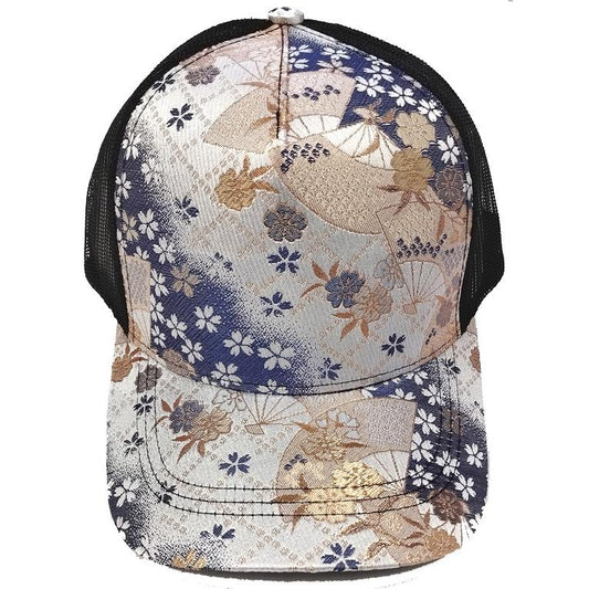 Kinran Mesh Cap Fun White