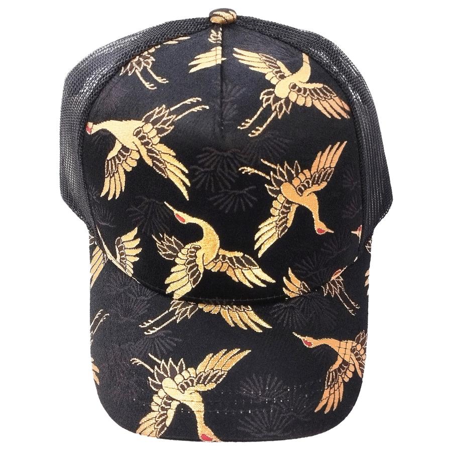Kinran Mesh Cap Crane Gold