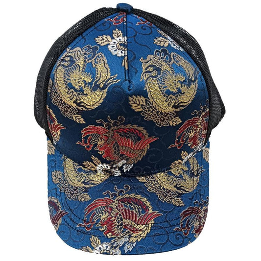 Kinran Mesh Cap Phoenix in a circle