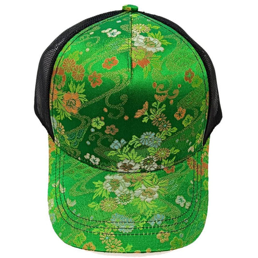 Kinran Mesh Cap Flowing Water and Autumn Grasses