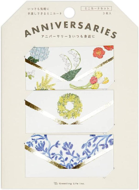 Greeting Life Anniversary Yusuke Yonezu Mini Card Set YZ-356