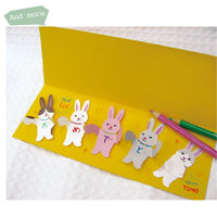 Greeting Life Mini Mini Hug Card Rabbit HT-24