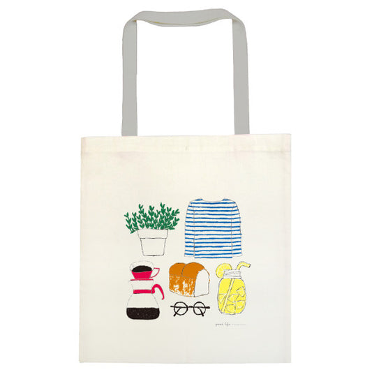 Greeting Life Cotton linen Tote Bag Yusuke Yonezu Tools YZZ-116