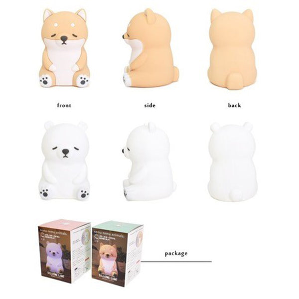 LIV HEART Nemu Nemu Animals Silicone Light Polar Bear Lucky 61049-11