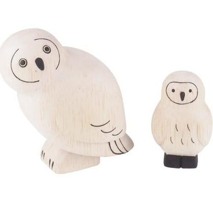 T-lab polepole animal Family Set Owl