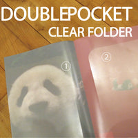 Greeting Life Double Poket Clear Folder A6 FA6W-67-PA