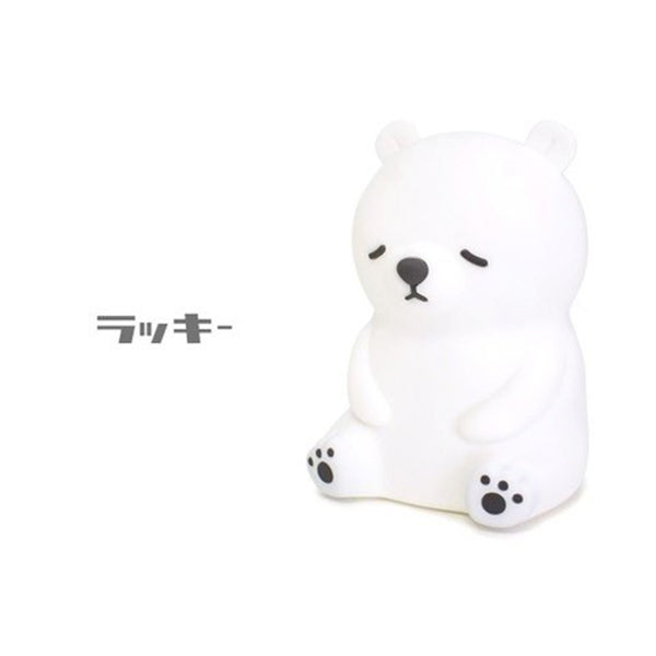 LIV HEART Nemu Nemu Animals Silicone Light Polar Bear Lucky 61049-11