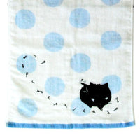 KINNO Towel Face Towel Shinzi Katoh Black Cat SKFT126-03