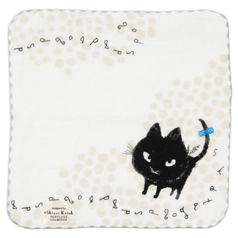 KINNO Towel Towel chief Shinzi Katoh Black Cat SKTC126-01