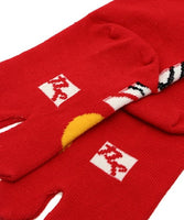 Tabi Socks Short type Daruma/M