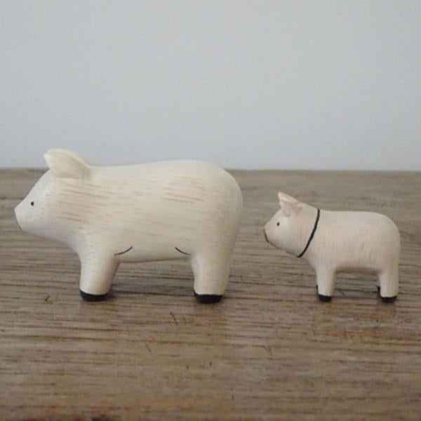 T-lab polepole animal Family Set Pig