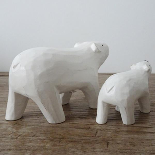 T-lab polepole animal parent and child Polar bear child