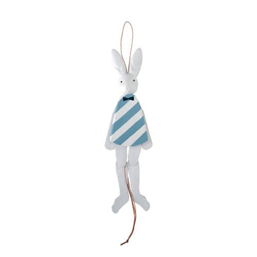 T-lab Rabbit of the wonderland Hampelmann Rabbit/White