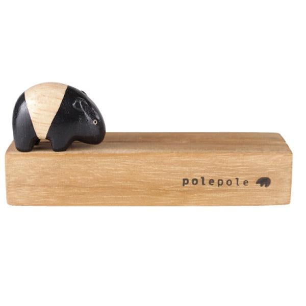 T-lab polepole Card Stand Tapir