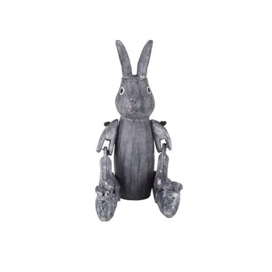 T-lab Rabbit of the wonderland Pastel Shades Rabbit Grey