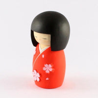 Kyoohoo Japanese Kokeshi Doll Cherry Season Red (K12-3882R)