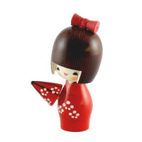 Kyoohoo Japanese Kokeshi Doll Amayadori (k12-3877)