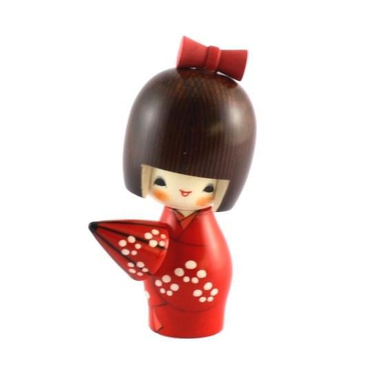 Kokeshi Doll Amayadori (k12-3877)