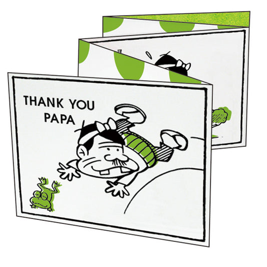 Greeting Life Thank you PAPA Card FUJIO AKATSUKA AF-26