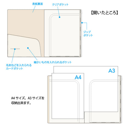 Green Flash A4 Zip File GF-480