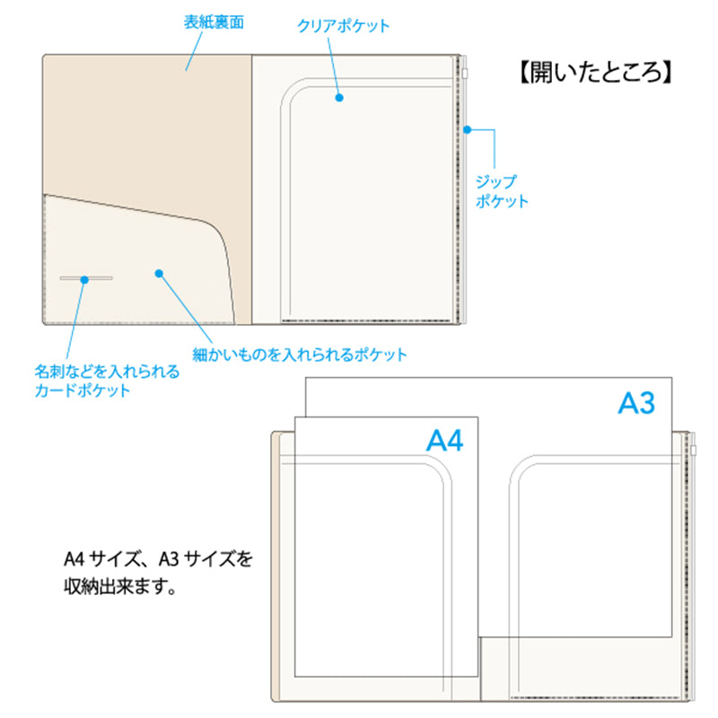 Green Flash A4 Zip File GF-484