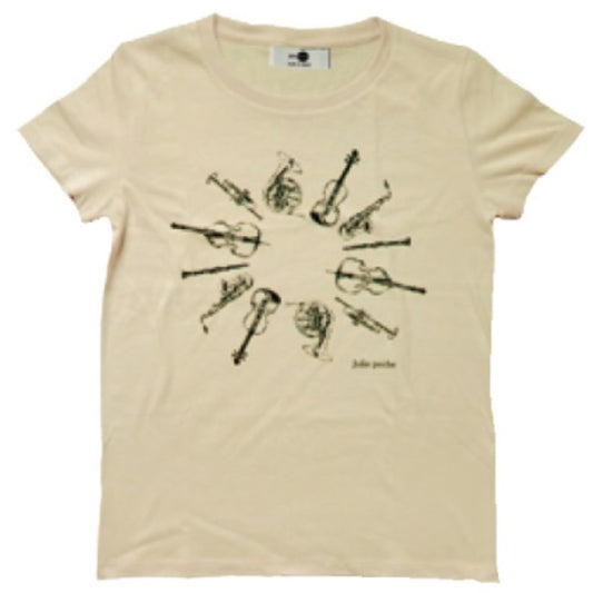 Jolie Poche RETRO T-SHIRT Instrument CTS-01GK