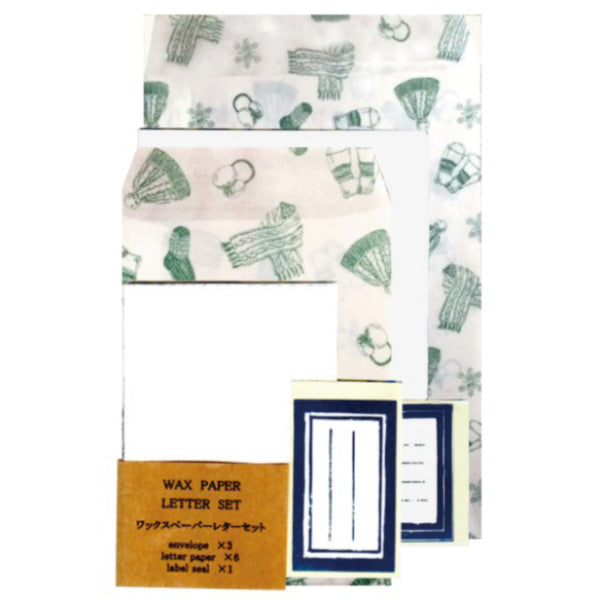 Jolie poche Wax Paper Letter Set S size CWA-06WH