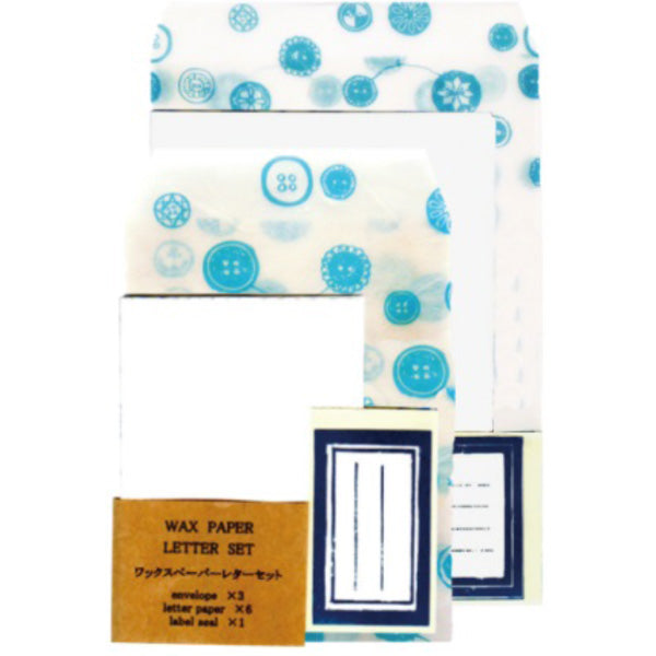 Jolie poche Wax Paper Letter Set M size CWB-07WH