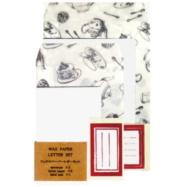 Jolie poche Wax Paper Letter Set M size CWT-07WH