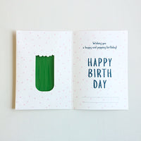 Green Flash Birthday Card GRD-035