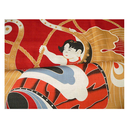 kyoohoo Cotton Furoshiki Large Size The Fortune of a Family