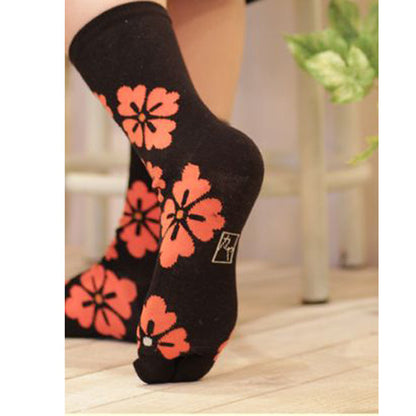 Tabi Socks Square Flower kyoohoo