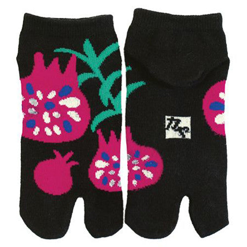Tabi Socks Short type Pomegranate kyoohoo