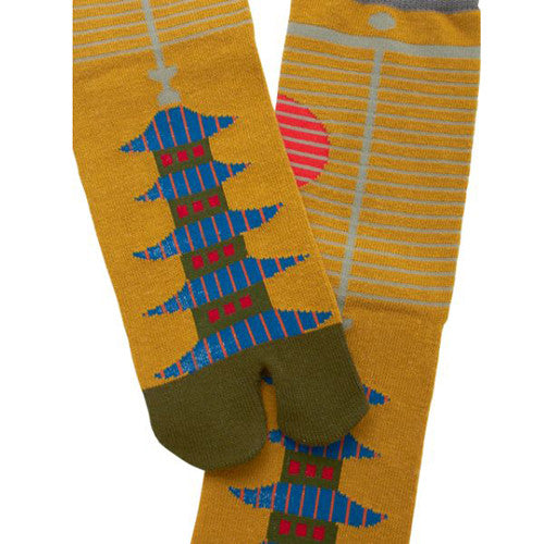 Tabi Socks Five-story pagoda/M