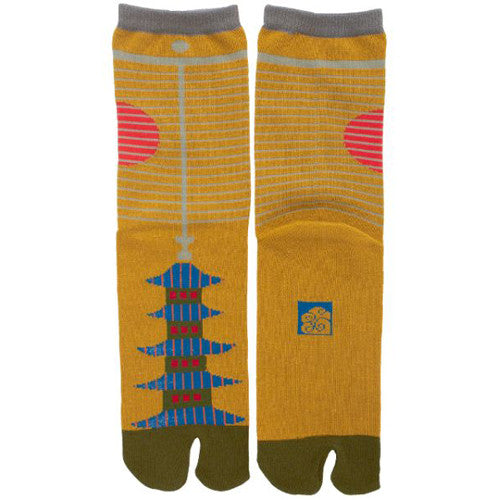 Tabi Socks Five-story pagoda/M