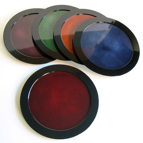 Kyoohoo Lacquer Ware Plate Kasumi Green