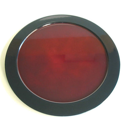 Kyoohoo Lacquer Ware Plate Kasumi Red